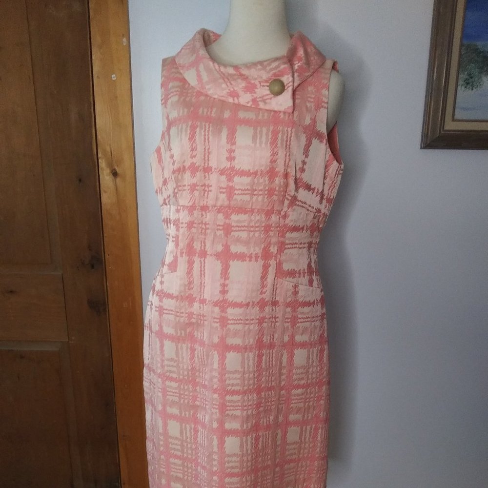Tahari Arthur S Levine classy timeless sophisticated dress 10 dry clean Modest
